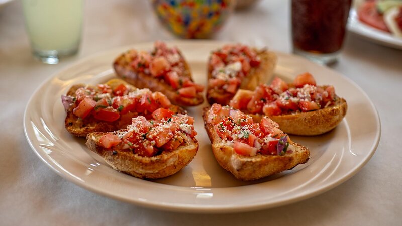 Bruschetta appetizer